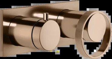 Смеситель для душа 63379 030 Gessi Anello МЕДЬ PVD