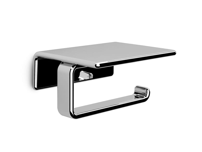 Держатель рулона из нержавеющей стали с полкой GEDY Il Giglio ARCH-00112108