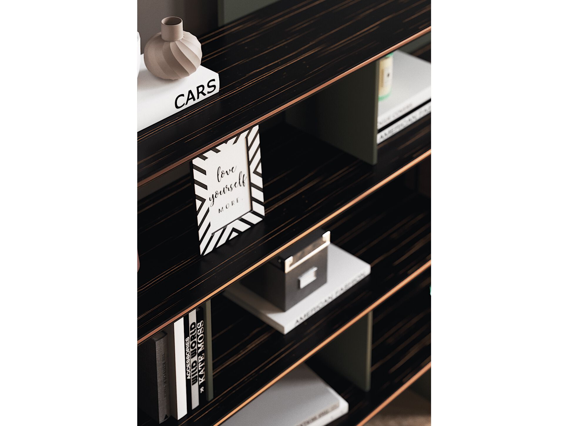 Деревянный книжный шкаф PRADDY Natur ARCH-00070029 - Вид №3