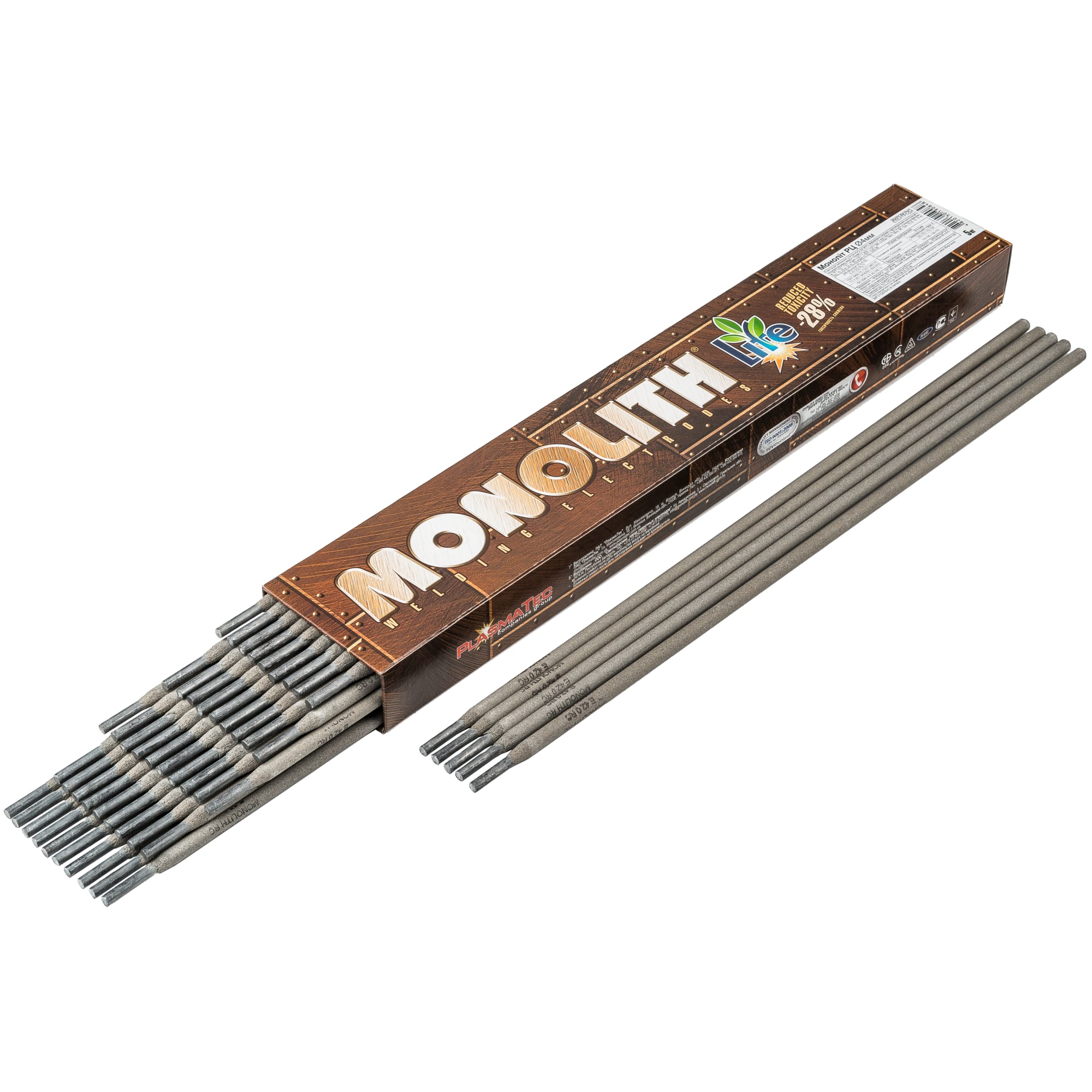 84838065 Электроды Монолит РЦ 4 мм 5 кг Santreyd  - Вид №1