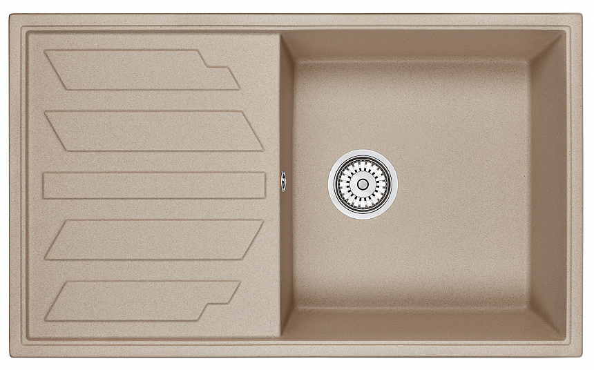 8601, ПЕСОК, кухонная мойка, кварц GRANULA 8601-ST254 - Вид №1