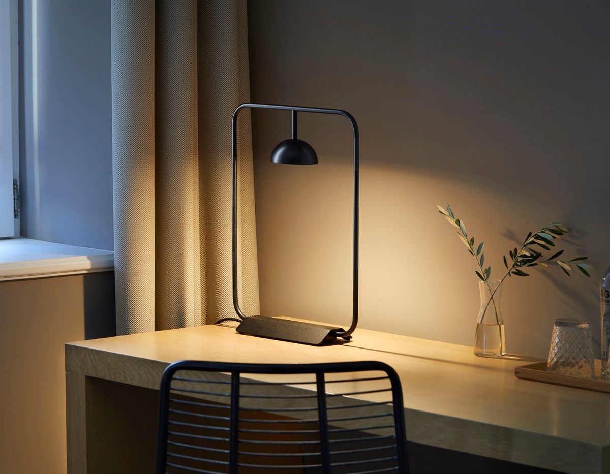 Металлическая светодиодная настольная лампа Estiluz купол ARCH-00027757 - Вид №3