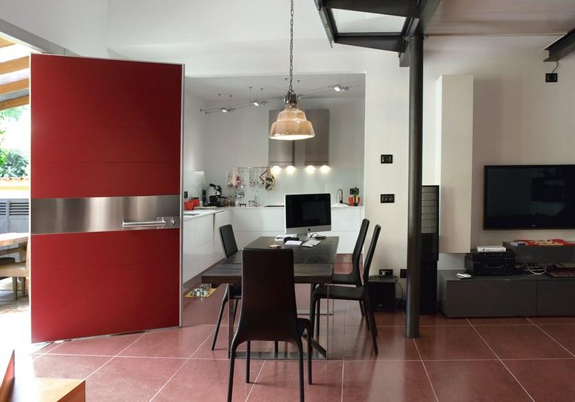 OIKOS VENEZIA Распашная бронированная деревянная входная дверь Synua sun-id-1468014 - Вид №19