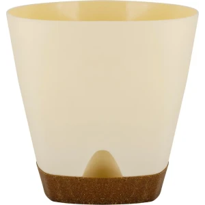 Горшок для цветов INGREEN Wood 4 л бежевый круглый 89416389