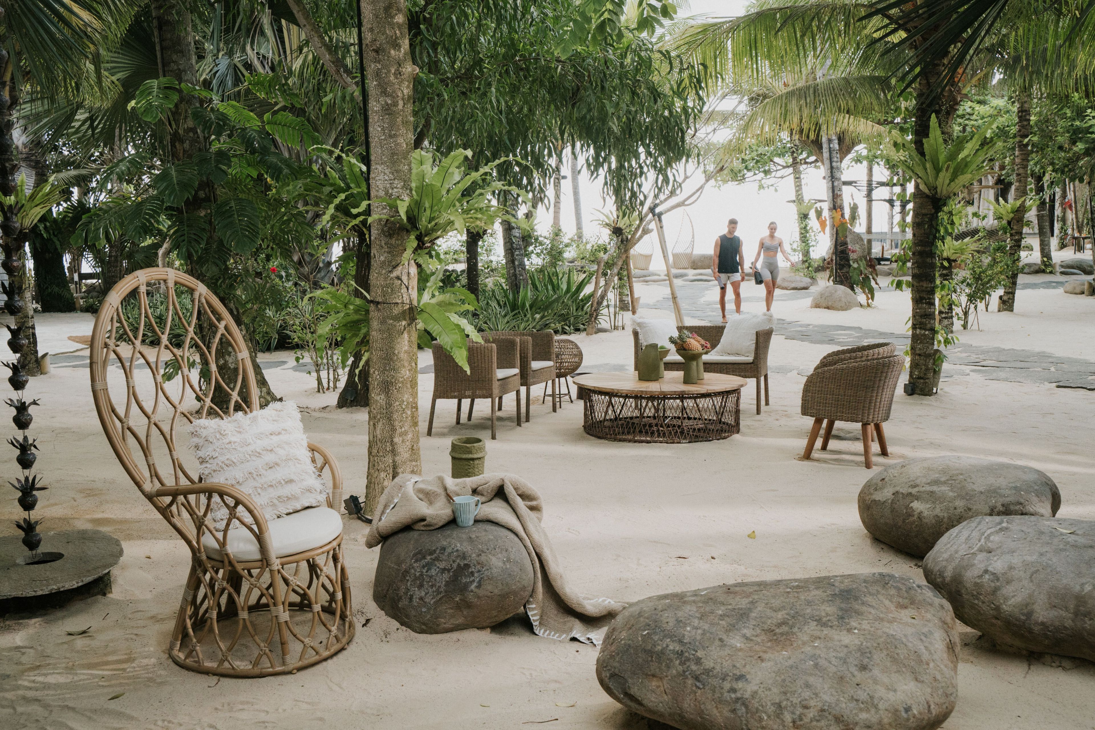 Садовое кресло из синтетического волокна с высокой спинкой cbdesign Agadir ARCH-00015956 - Вид №11