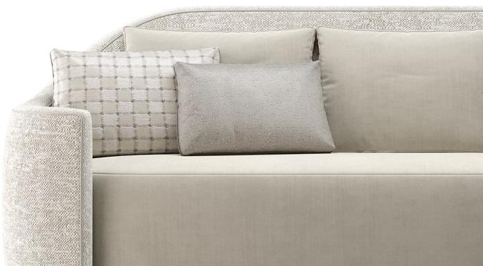 FRATO 3-х местный бархатный диван  Fup220031aaa  - Вид №2