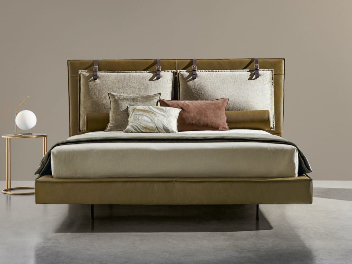 Двуспальная кровать с мягким контейнером Twils A-BOX ARCH-00057718