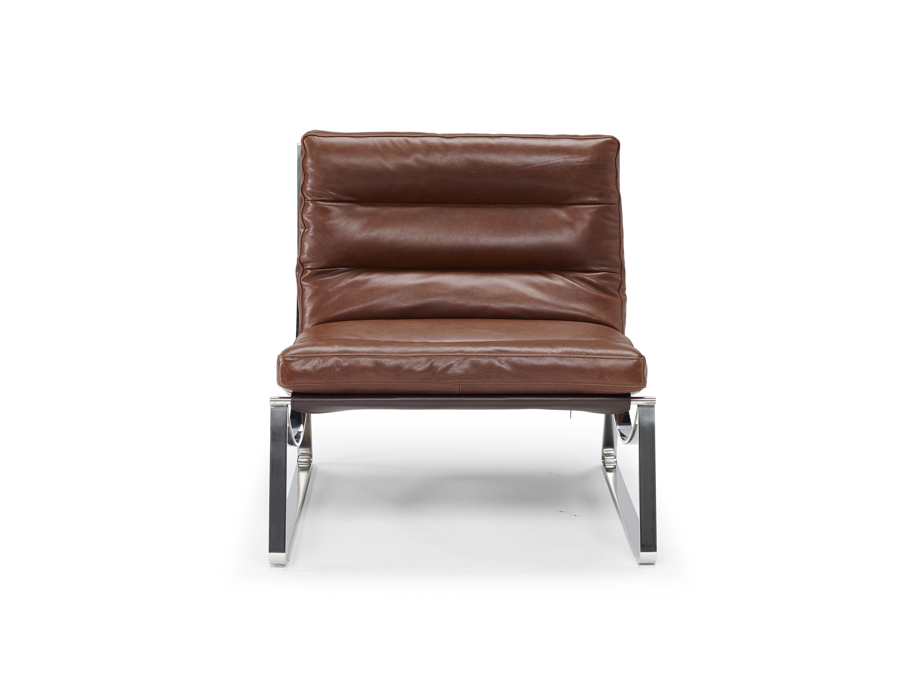 Кожаное кресло с салазками Natuzzi Italia CAMMEO ARCH-00137164 - Вид №4