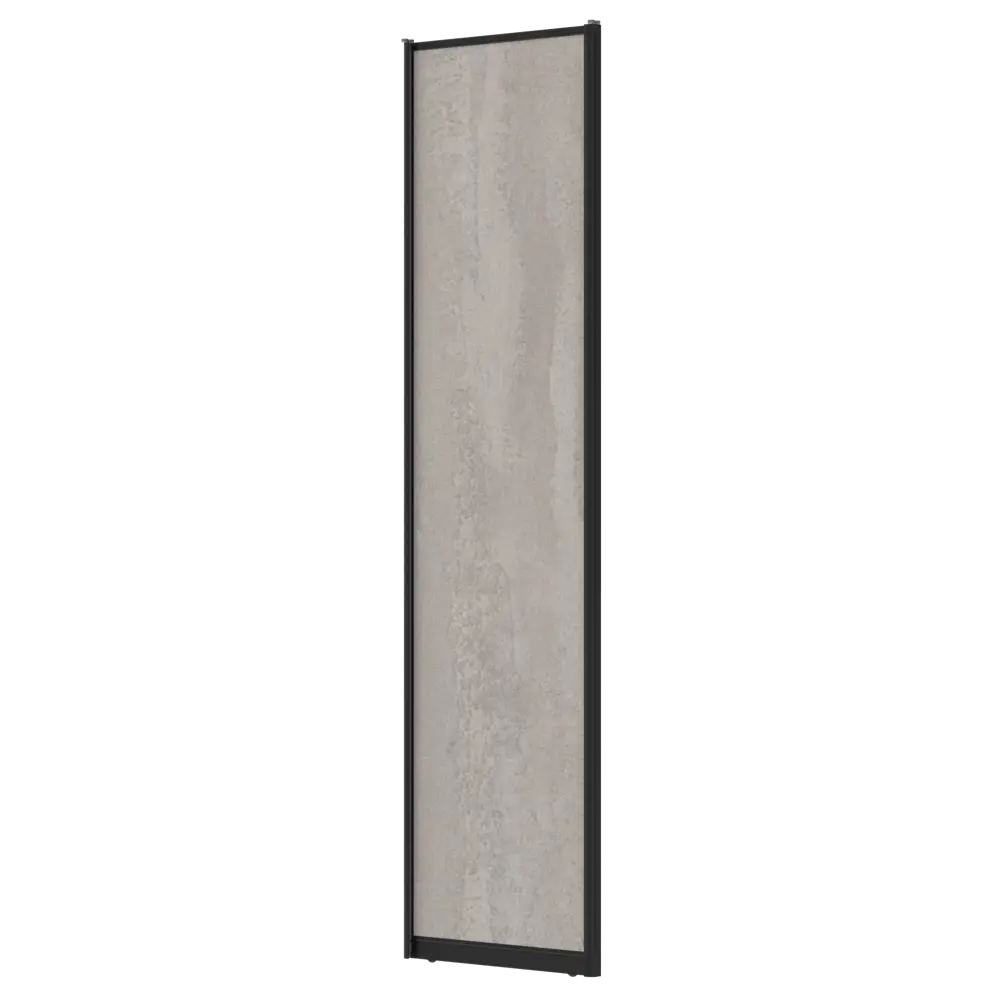 Дверь-купе KONSENSA 225.5x60.4 см МДФ цвет бетон профиль черный 89443979 STLM-2187073  - Вид №2