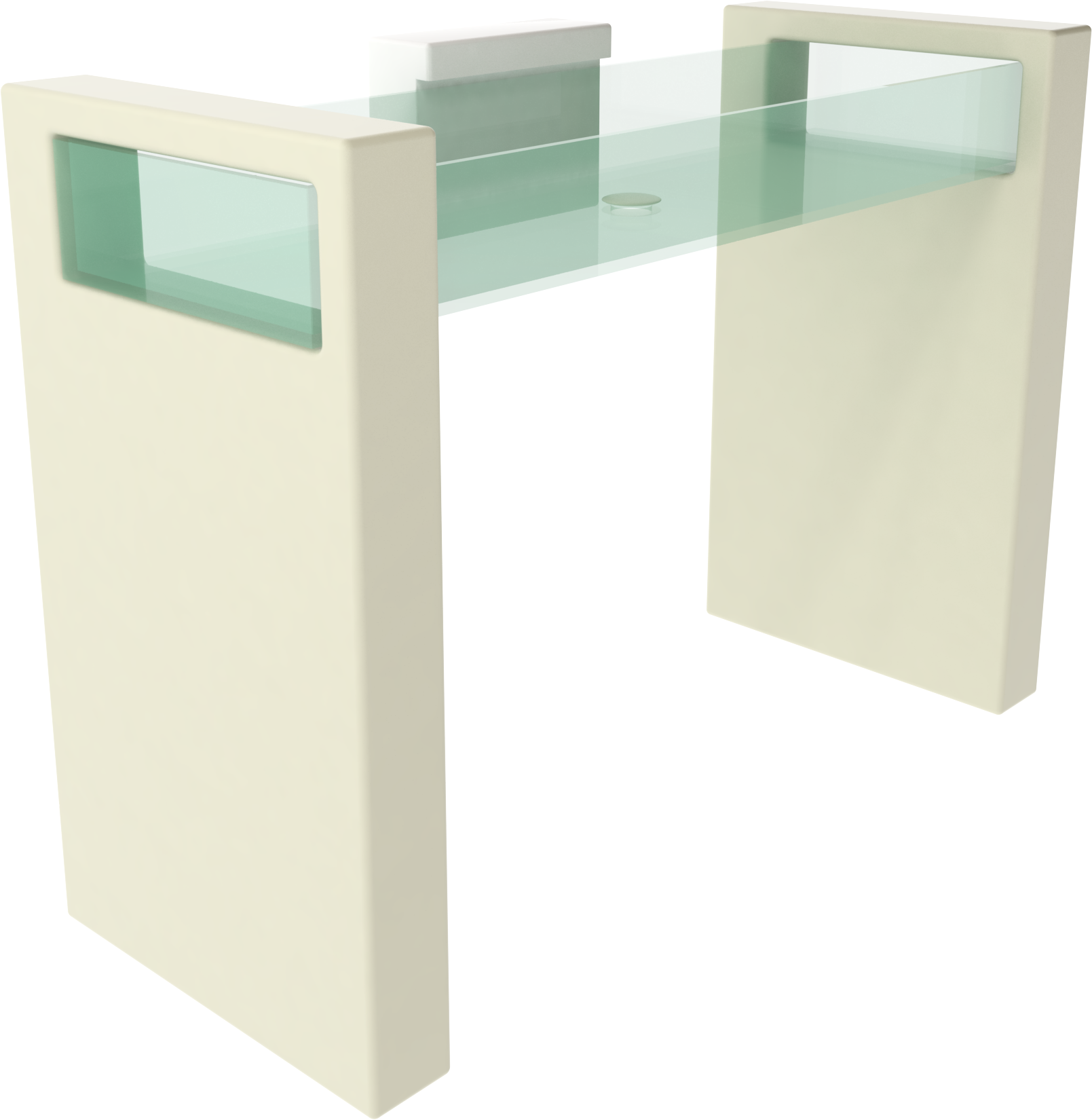 GLLACOL120BW13 Напольная раковина стоящая GSG CERAMIC GLASS