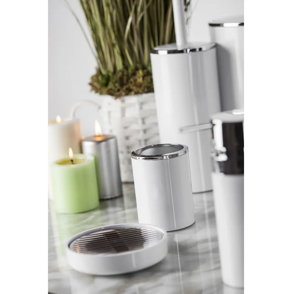 Стакан для зубных щёток настольный Lenox цвет белый 18608698 STLM-2093309 PRIMANOVA - Вид №2