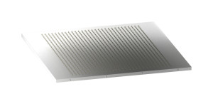 Полувстроенный душ под дождем WE ARE IB av620ss Brushed Nickel Aqua