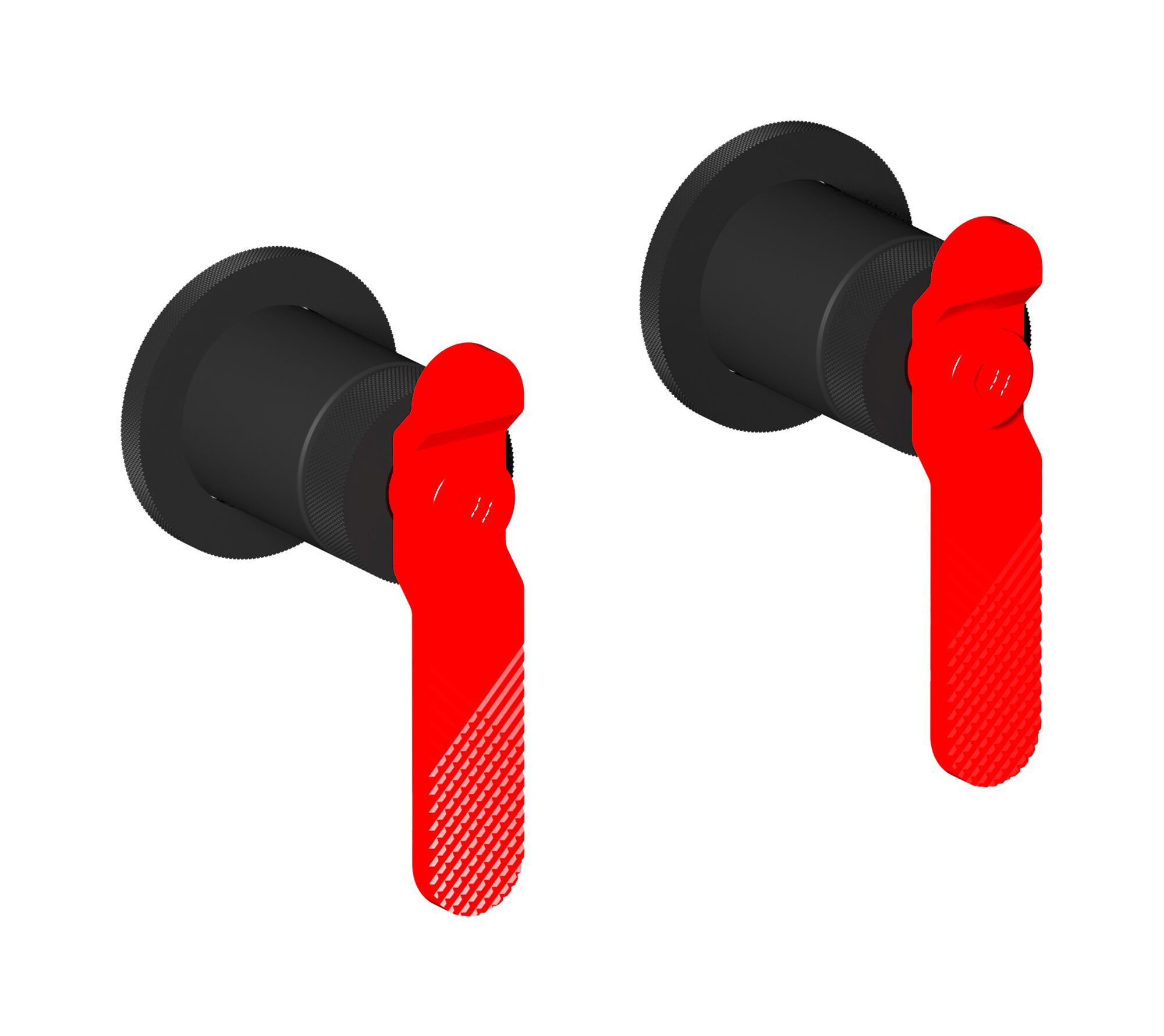 Встраиваемый смеситель для душа с 2 отверстиями IB Bold ARCH-00087039 - Вид №1