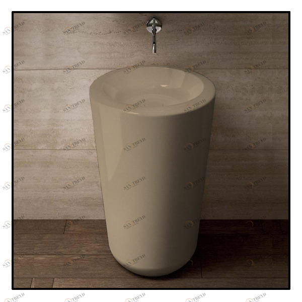 FLFREECLN Накладная раковина на столешницу  круглая Ceramica Cielo 