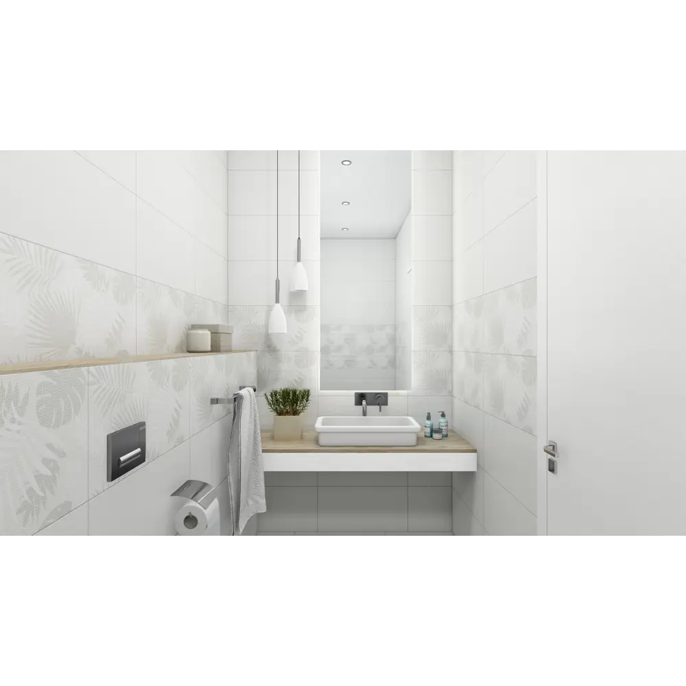 Керамогранит «Честер» 7 60x30 см 1.44 м² цвет белый 82460196 STLM-2136000 Керамин  - Вид №5