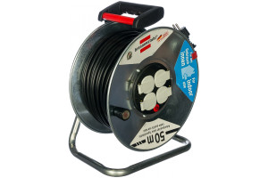 15422870 Удлинитель на катушке GarantS 50м, 4 розетки 1198560 Brennenstuhl