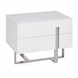 033218 Тумбочка белая Angel Cerda Encanto