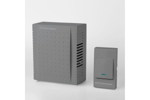 19492776 Электрический звонок DBQ26M WM 1M IP44 бытовой дверной Серый a055433 Elektrostandard