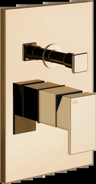 Смеситель для душа 44604 735 Gessi Rettangolo ТЕПЛАЯ БРОНЗА PVD