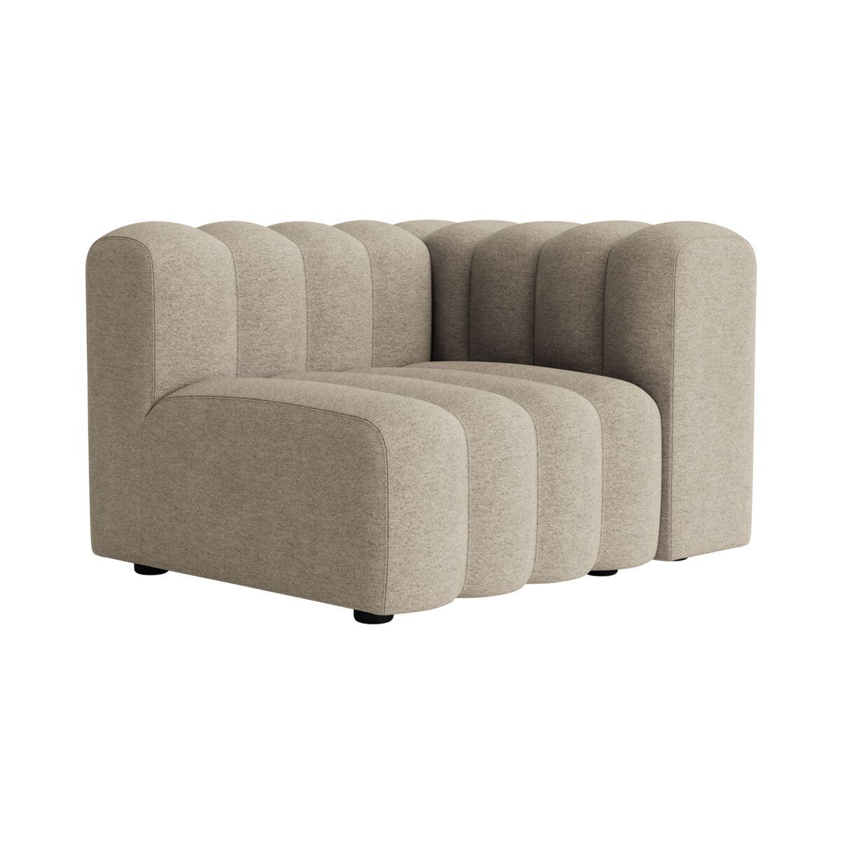 Тканевое кресло с подлокотниками NORR11 STUDIO MEDIUM ARCH-00145948 - Вид №1