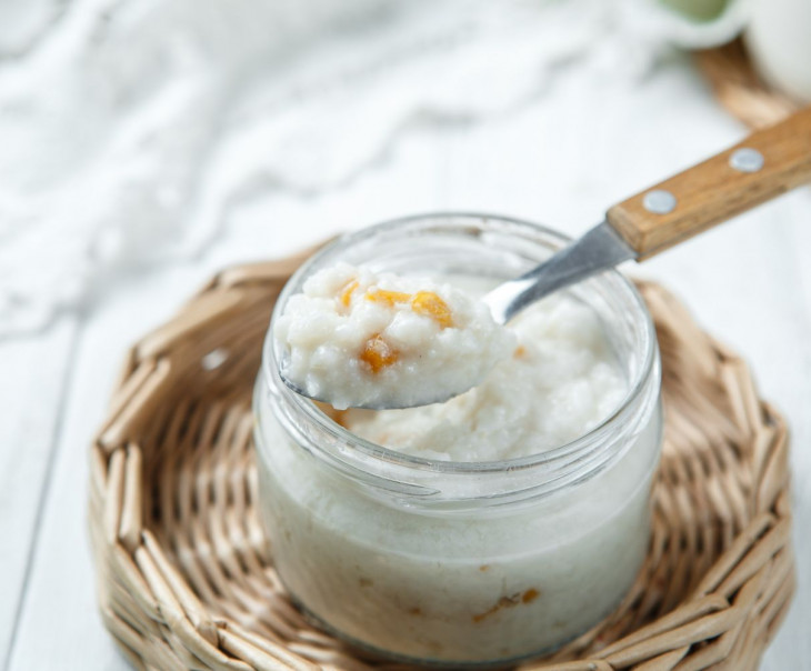 6769 Каша рисовая на кокосовом молоке с манго Вкусляндия 