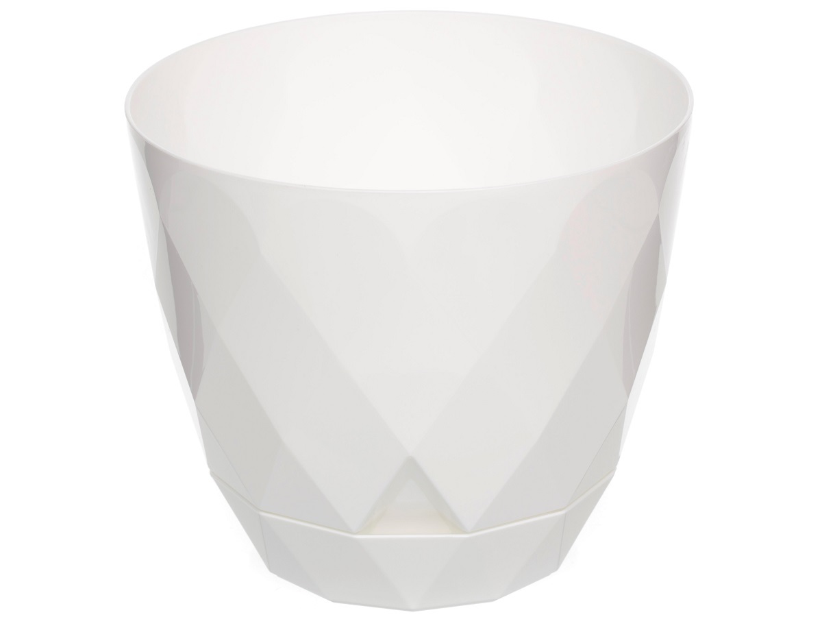 Горшок для цветов Rico 1.3L White NAVAKO 16024