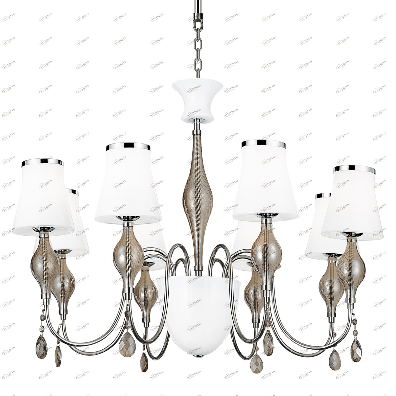 Подвесная люстра Lightstar Escica 806080 LIGHTSTAR ДИЗАЙНЕРСКИЕ, ESCICA 056093 Белый 