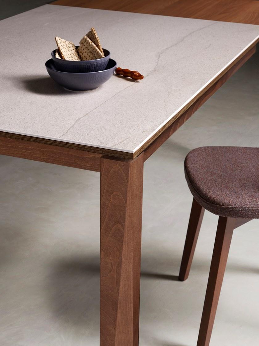 Natisa Прямоугольный раздвижной деревянный стол sun-id-1429377 - Вид №3