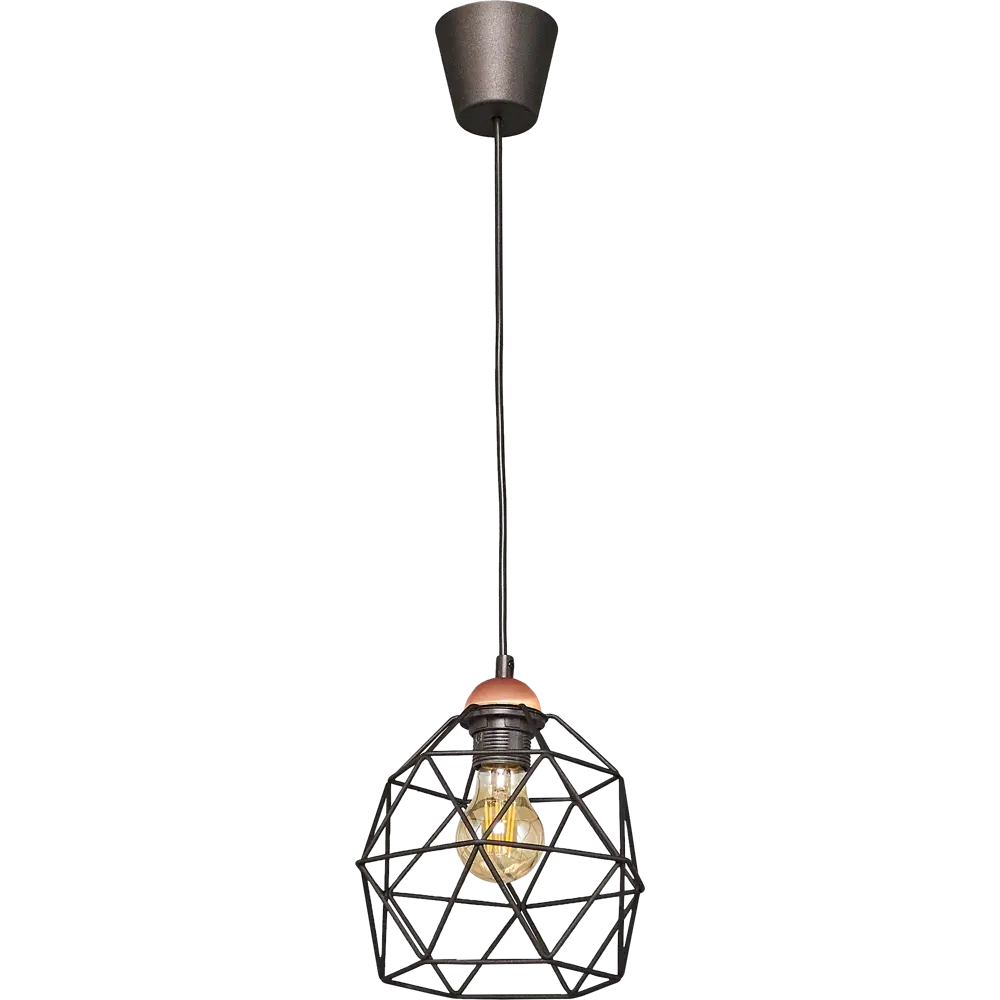 Светильник подвесной Eurosvet Galaxy 1638, 1 лампа, 5 м², цвет чёрный 82140771 STLM-2044297 TK Lighting 