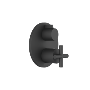 TARA Скрытый термостат с однофункциональным регулятором громкости - матовый черный