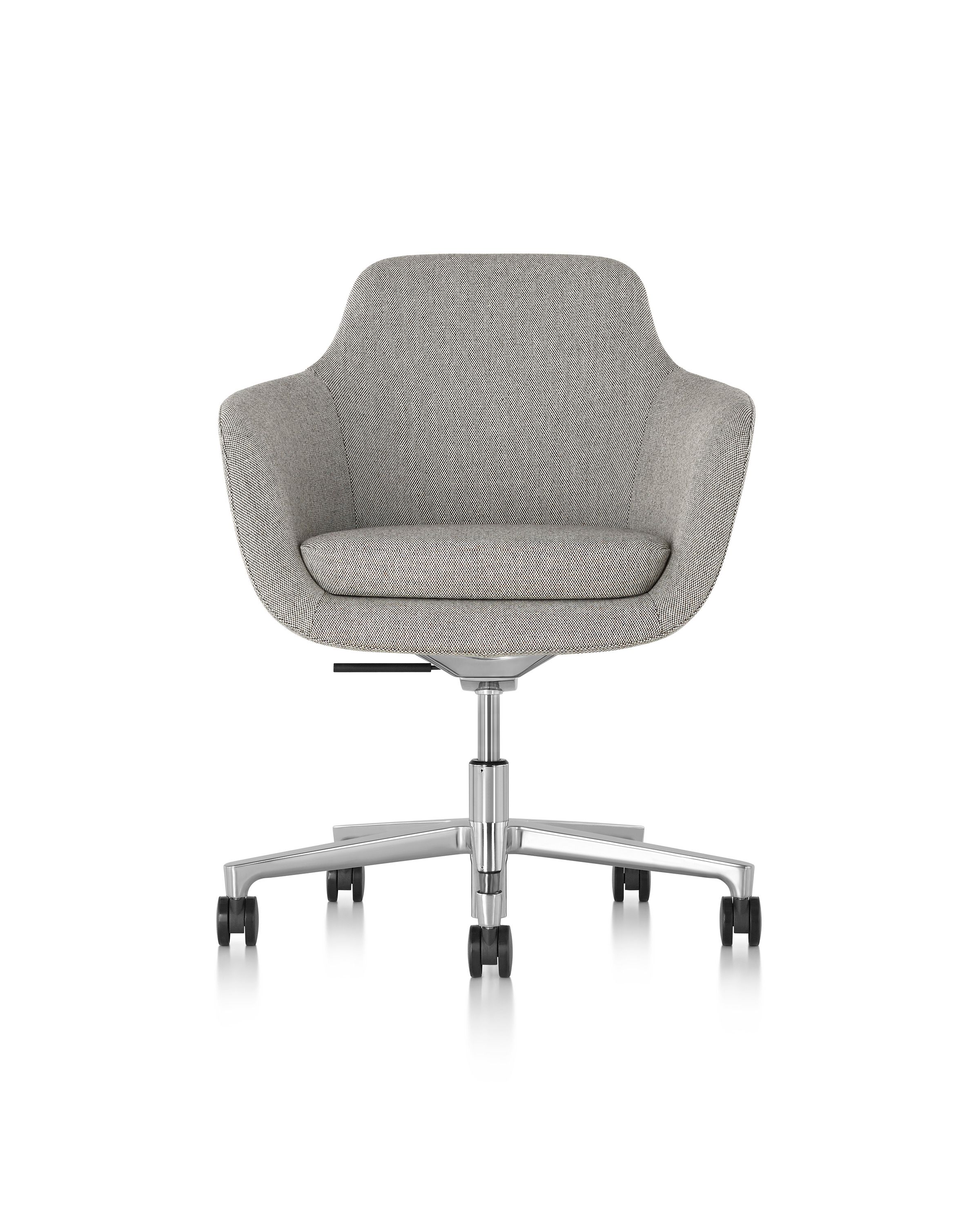 Ткань поворотный операционный офисный стул с колесами Herman Miller Saiba ARCH-00053276 - Вид №11