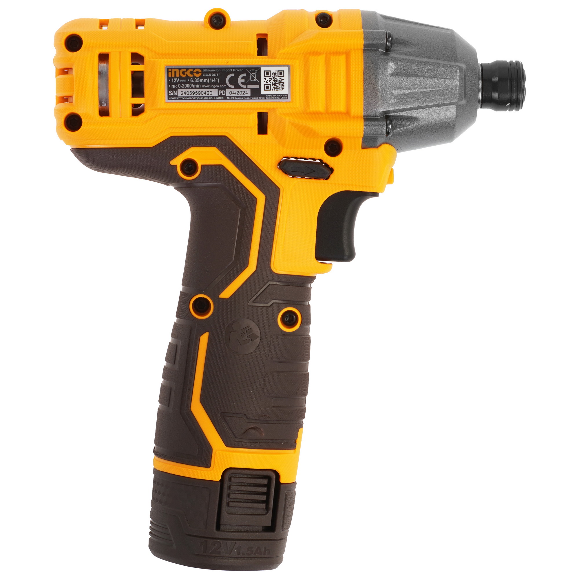 Шуруповерт INGCO CIRLI12015   , Без ЗУ 5497026 STDN-0129731 - Вид №2
