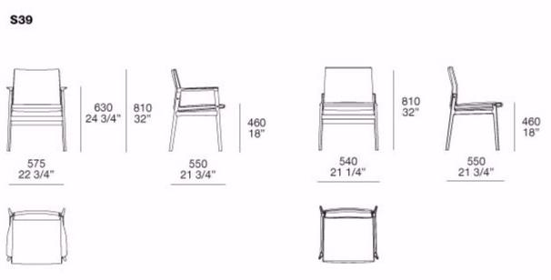 Poliform Мягкое кожаное кресло с подлокотниками Ipanema sun-id-1383248 - Вид №5