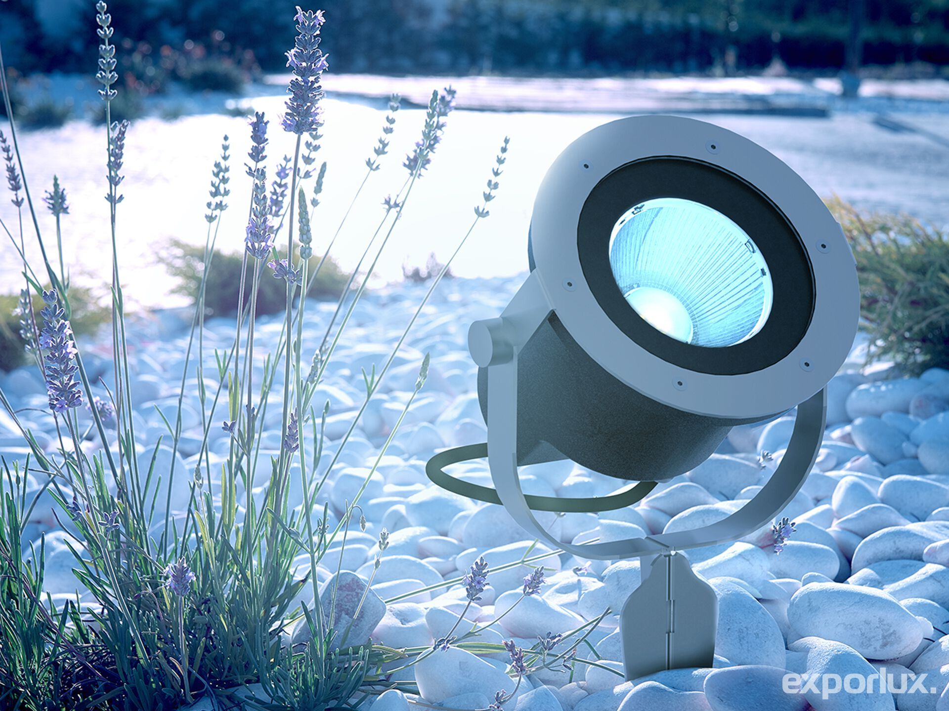 Алюминиевый регулируемый светодиодный наружный прожектор Exporlux PISO ES ARCH-00114051 - Вид №2