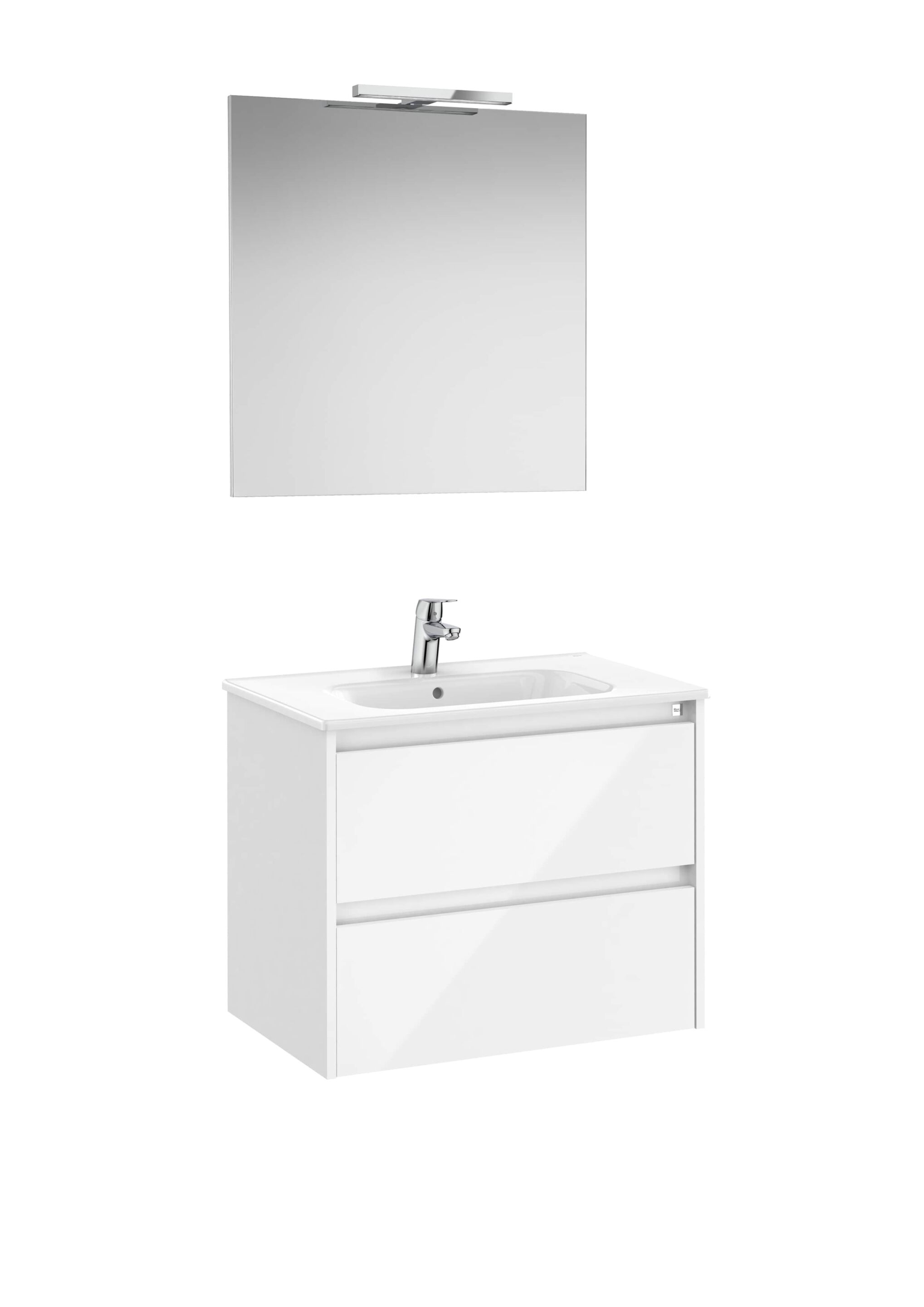 Деревянный подвесной умывальник с зеркалом Roca Tenet ARCH-00017622 - Вид №2