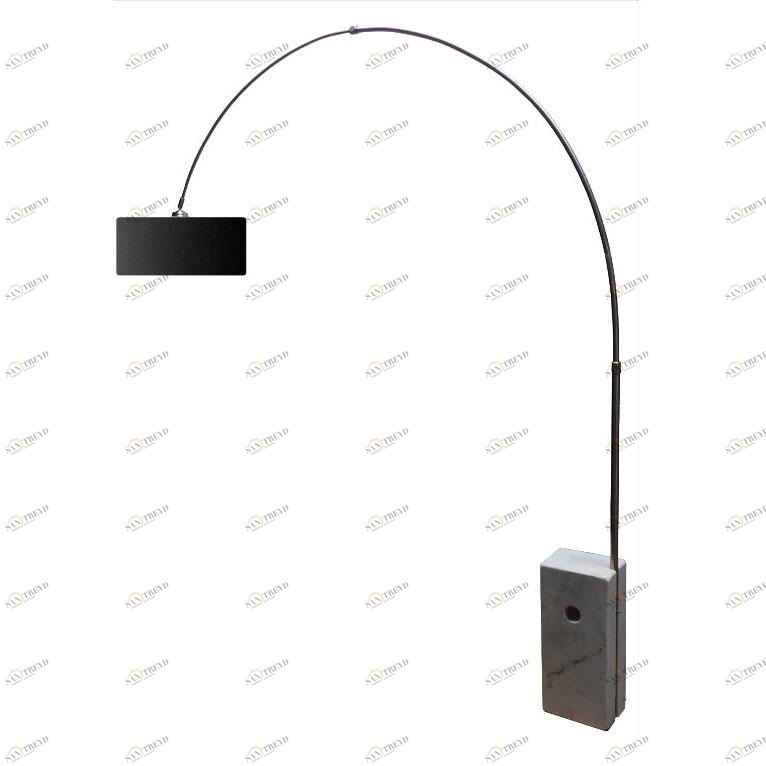 Торшер дизайнерский Newport Black Grey 12401/FL NEWPORT  081406 Черный 