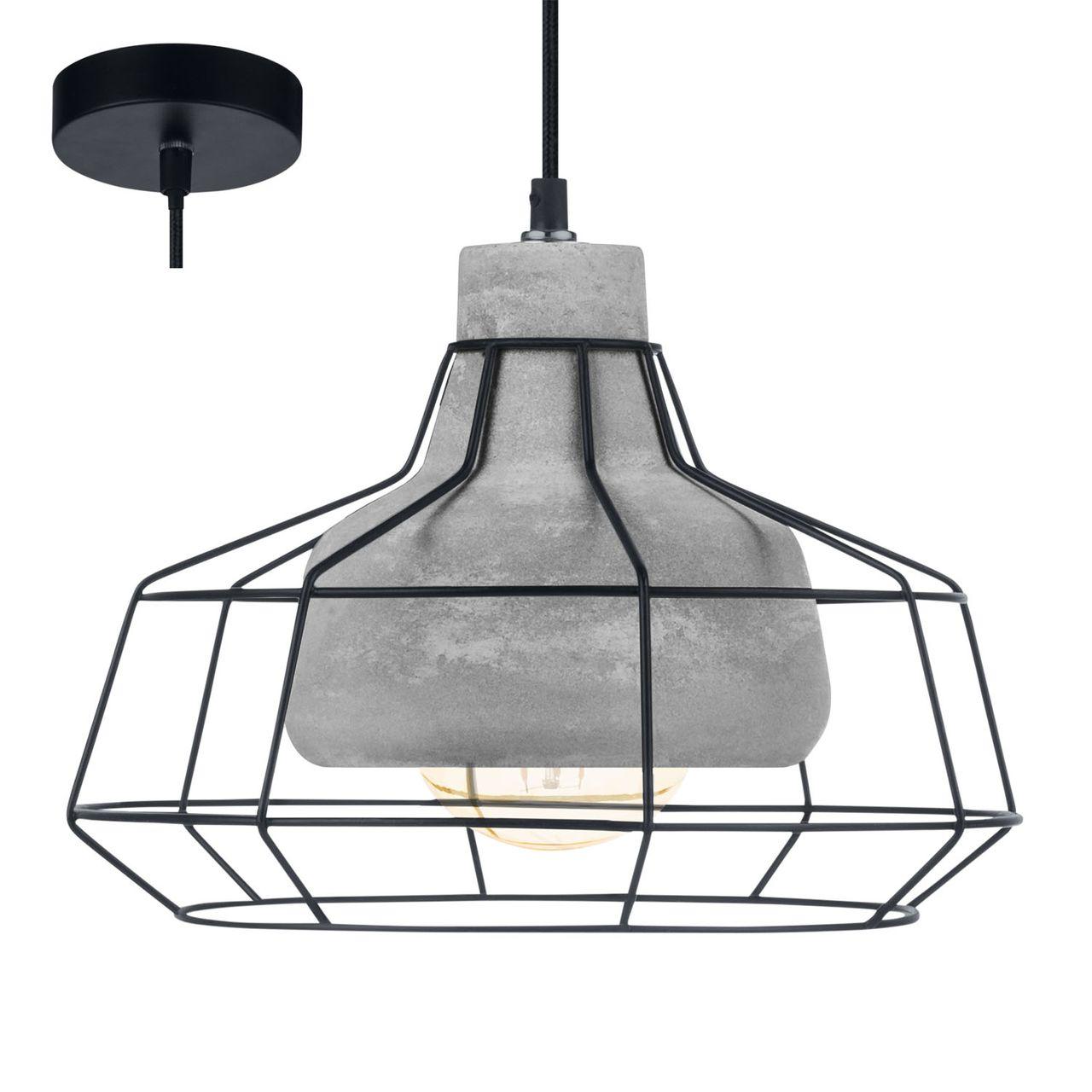 Подвесной светильник Eglo Consett 49781 EGLO CONSETT 086825 Серый  - Вид №1