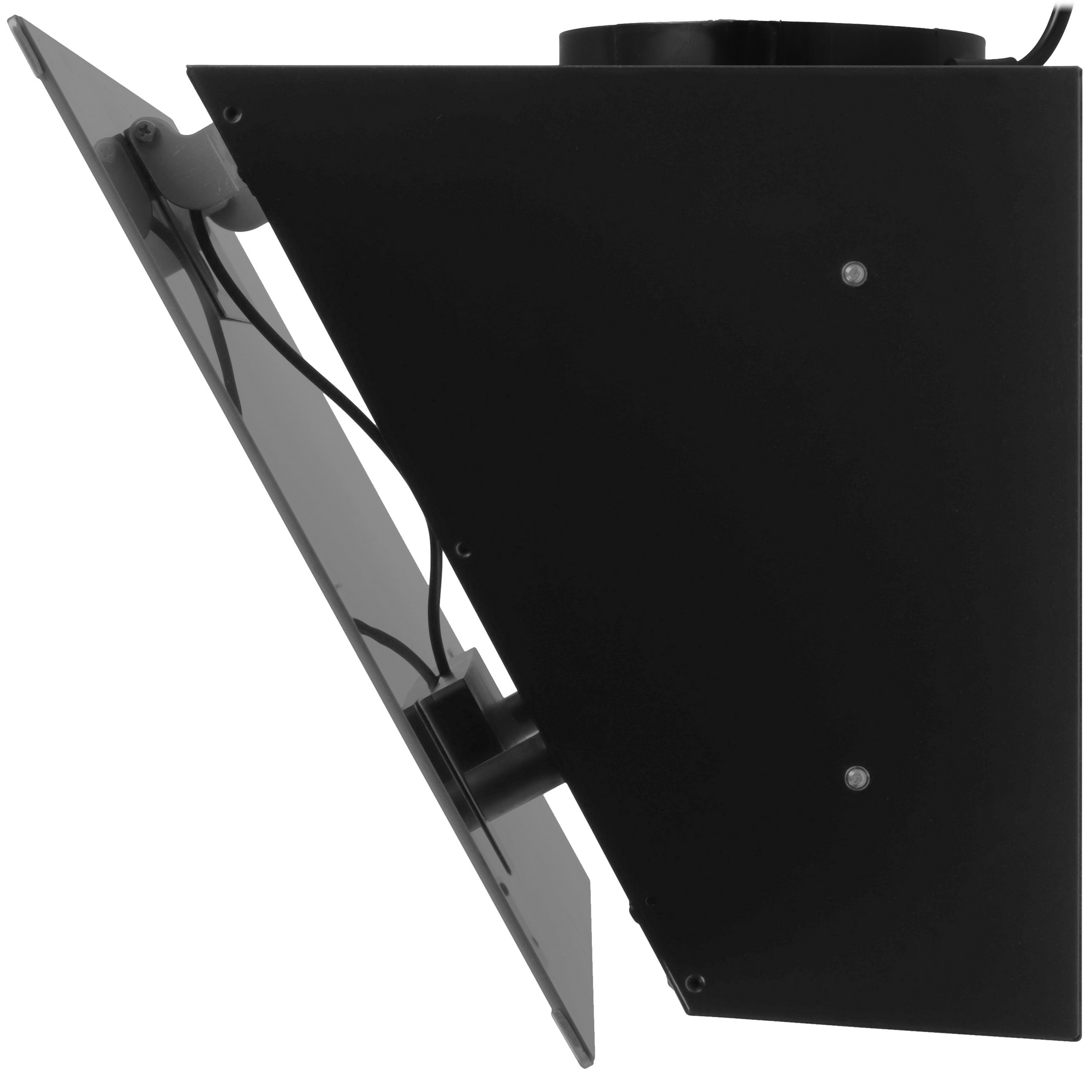 9202952 Вытяжка наклонная DEXP FD03SS черный/серебристый STDN-0123148 - Вид №3