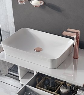 UL060-00CB00E-0000 Раковина UL060 мебельная (40*60 см) Creavit  - Вид №2