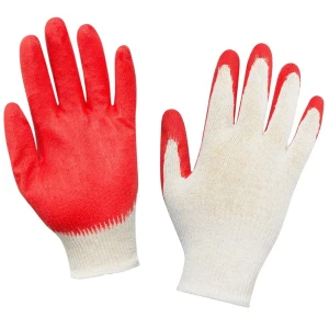 Перчатки хлопчатобумажные 13 класс обливные размер 8/M