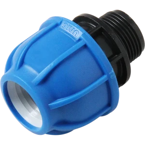 Муфта переходная ПНД Unio ø1"х32 мм наружная резьба