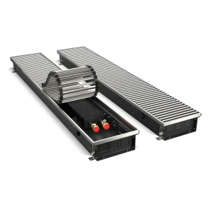Внутрипольный конвектор Royal Thermo Atrium 2000x200x90 мм боковое подключение 1 теплообменник с решеткой 86581928 STLM-2003943