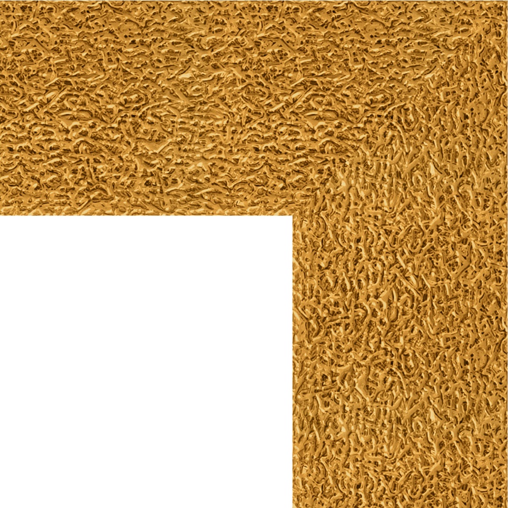 BY 3278 Зеркало в багетной раме - чеканка золотая 90 mm EVOFORM Definite - Вид №5