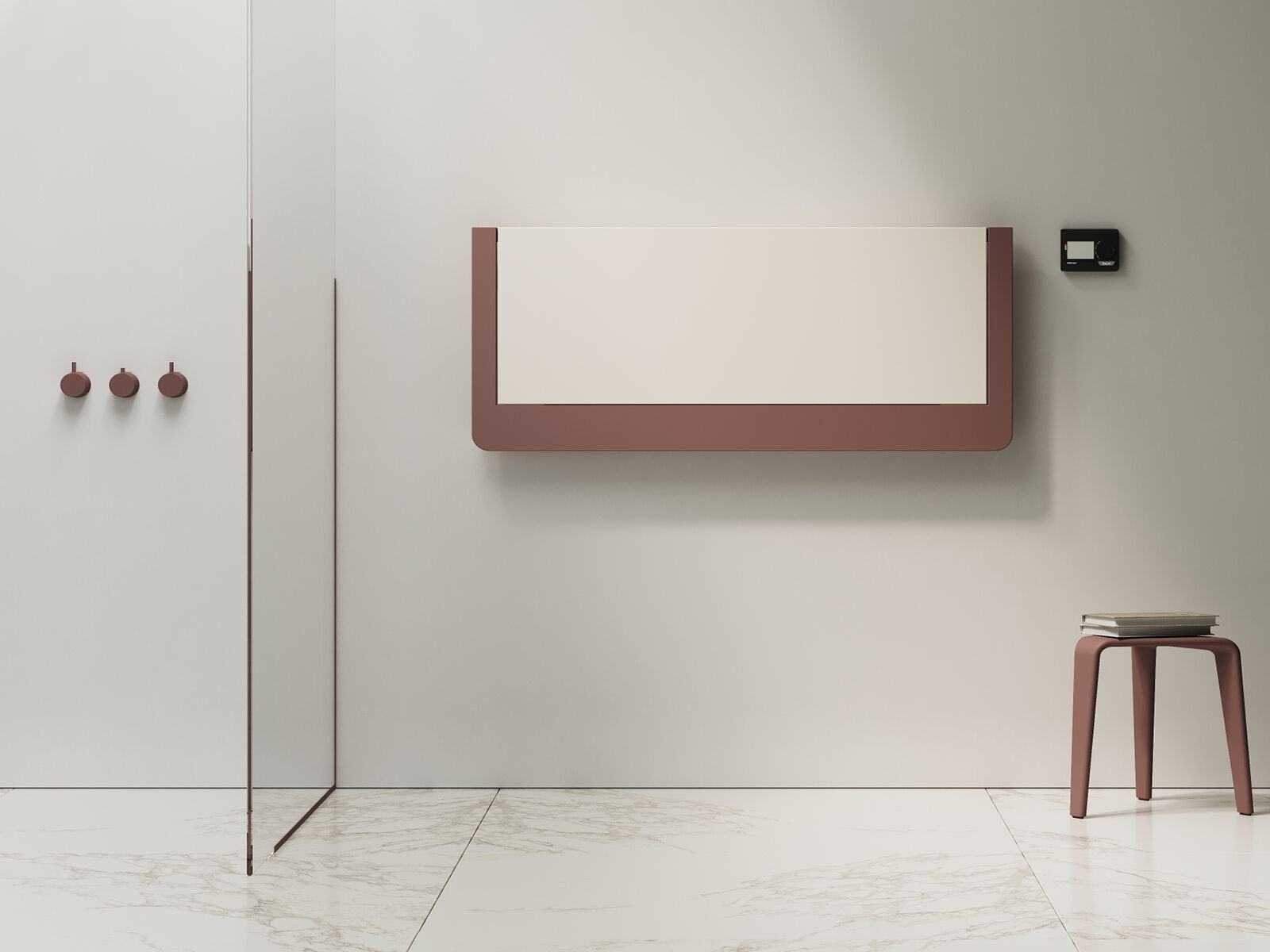 Электрический стальной полотенцесушитель Cordivari Design Neo Design ARCH-00056563 - Вид №1