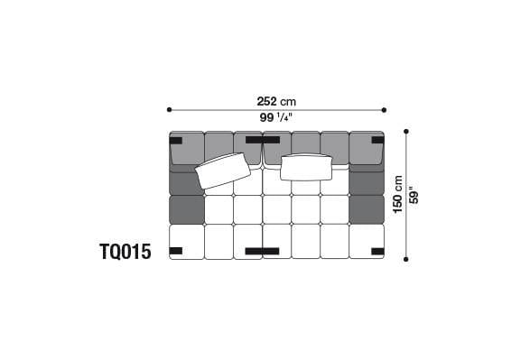 Модульный диван B&B Italia Tufty Time ARCH-00144354 - Вид №49