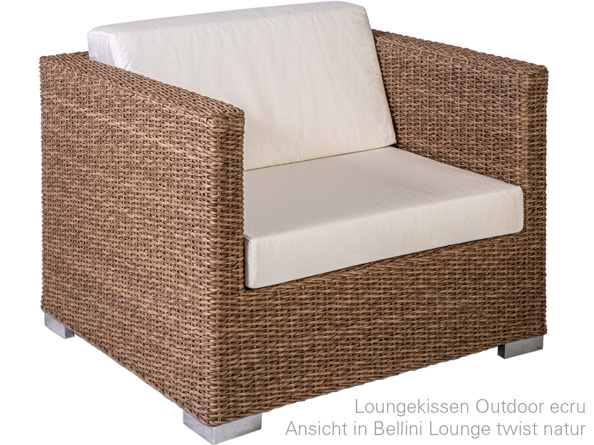 10.00.0549 Подушка сиденья углового модуля Outdoor Sunbrella ecru Mbm LONG ISLAND - Вид №5