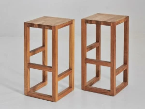 Vitamin Design Высокий табурет из массива дерева