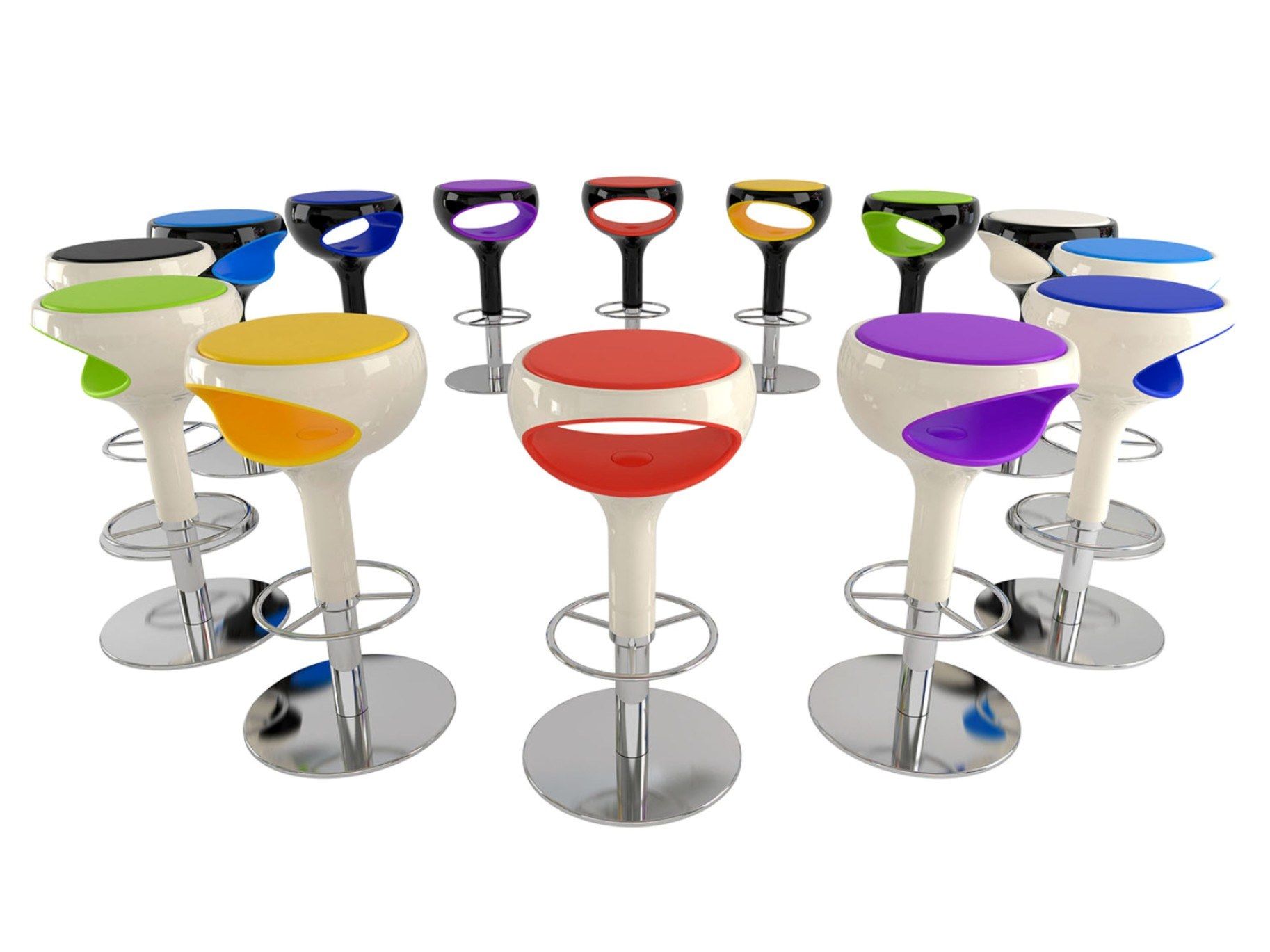 Барный стул с регулируемой высотой Giovannetti кольцо ARCH-00045291