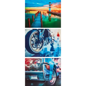 Постер Там, где счастье 39x49 см 3 шт.