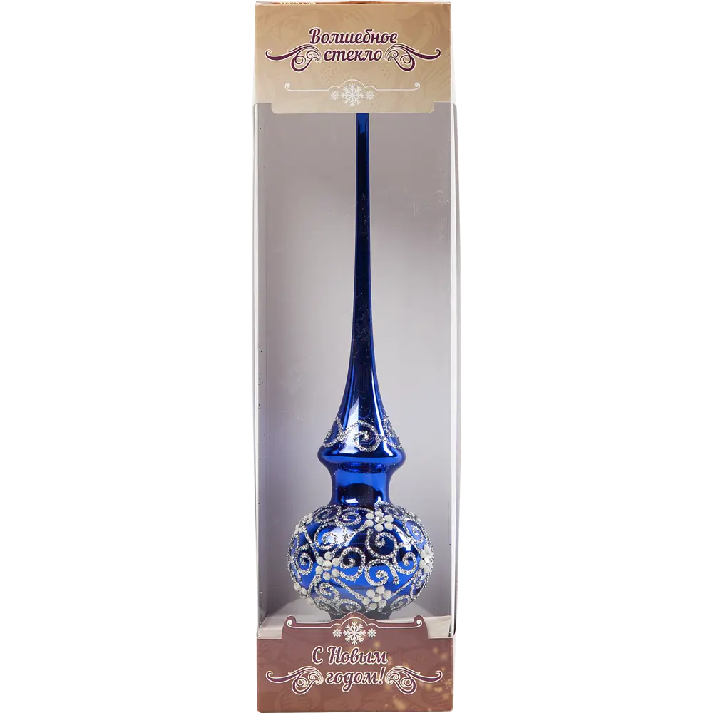 Верхушка для ёлки «Морозная роспись», 28 см 81974405 STLM-2139544 Santreyd  - Вид №1